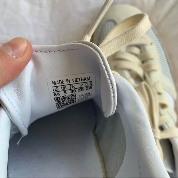 Adidas Samba OG Trainers Sneakers Shoes Cloud White/Off White/Gum 3 - Picture 5 of 7